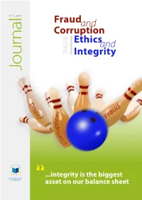 Fraud and Corruption/Ethics and Integrity
