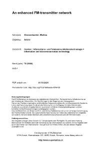 An Enhanced FM-Transmitter Network