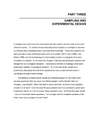 Chapter 7, Sample Size Determination and Statistical Power