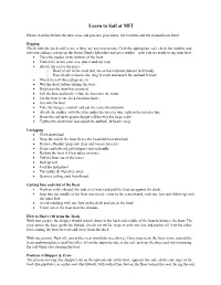 MITNA Learn to Sail.Pdf