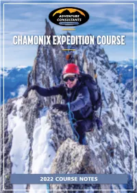 Chamonix Expedition Course