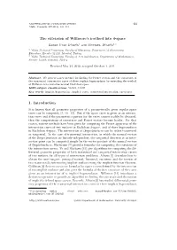 The Extension of Willmore's Method Into 4-Space 1. Introduction