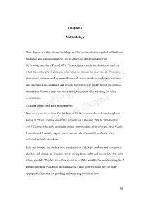 Chapter 2 Methodology