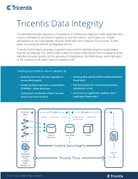 Data Integrity Sheet2