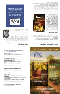 Free Programs & Events Guide