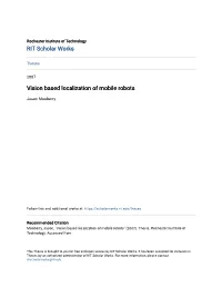Vision Based Localization of Mobile Robots