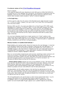 Detailed Review on CDK 17" Planewave Astrograph (Pdf-File)