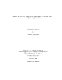 Optimal Interleaving: Serial Phonology-Morphology Interaction in a Constraint-Based Model