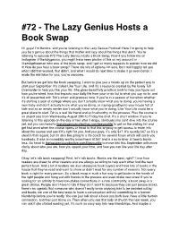 The Lazy Genius Hosts a Book Swap