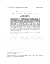 Theologians, Poets, and Lone Wolves: Mapping Medium-Specific Epistemologies of Radicalization