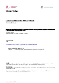 University of Groningen Lanthanide Mediated Activation of C-H and C-X