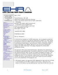 Office of the National Coordinator for Health IT’S (ONC) Notice Macpractice, Inc