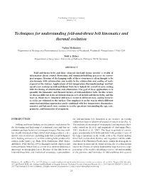 Techniques for Understanding Fold-And-Thrust Belt Kinematics and Thermal Evolution