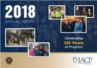 2018 ANNUAL REPORT 1 Message from the Executive Director/ Chief Executive Officer