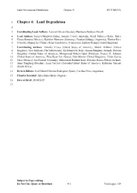 Chapter 4: IPCC SRCCL