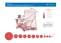 Mauritanie Estimation De La Population Par Moughataa En 2013