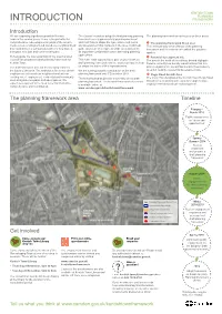Introduction Timeline the Planning Framework Area Get Involved
