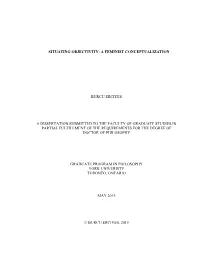 Situating Objectivity: a Feminist Conceptualization