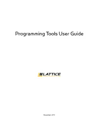 Programming Tools User Guide