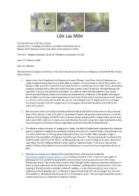 Senedd Petition Response 17:02:20