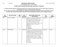 PLANNING APPLICATIONS GRANTED from 14/09/2020 to 18/09/2020