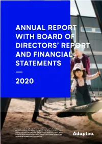 Annual Report with Board of Directors' Report and Financial Statements — 2020