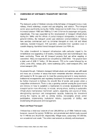 3 Overview of Vietnam's Transport Sector