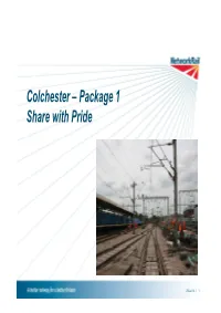 Colchester – Package 1 Share with Pride