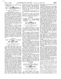 CONGRESSIONAL RECORD— Extensions of Remarks E861 HON