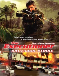 Don Pendleton’S the Executioner®