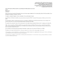 Filed by Genesis Park Acquisition Corp. Pursuant To