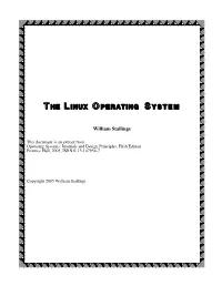 The Linux Operating System