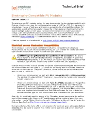 Electrically-Compatible PV Modules Updated 12/30/11