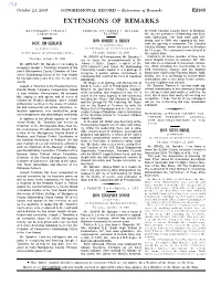 Extensions of Remarks E2103 EXTENSIONS of REMARKS