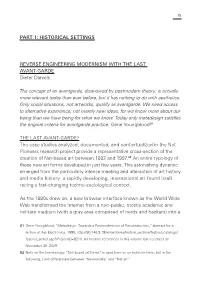 Part 1: Historical Settings Reverse