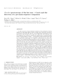 Chandra Spectroscopy of the Hot Star Β Crucis and the Discovery of a Pre-Main-Sequence Companion