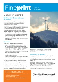 Emission Control in THIS ISSUE »