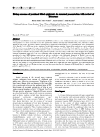 Ewing Sarcoma of Proximal Tibial Epiphysis: an Unusual Presentation with Review of Literature