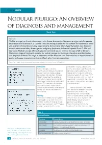 Nodular Prurigo: an Overview of Diagnosis and Management