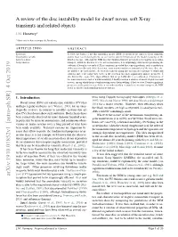 A Review of the Disc Instability Model for Dwarf Novae, Soft X-Ray Transients and Related Objects a J.M