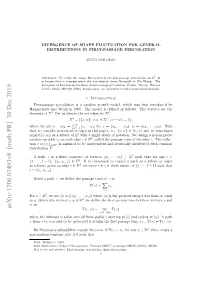 Divergence of Shape Fluctuation for General Distributions in First-Passage Percolation