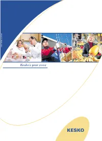 Kesko's Year 2002