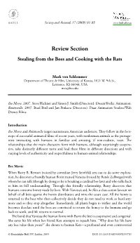 Review Section Stealing from the Bees and Cooking with the Rats