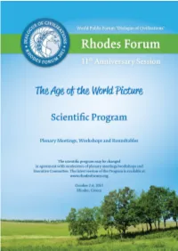Rhodes 2013 Scientific Program.Pdf