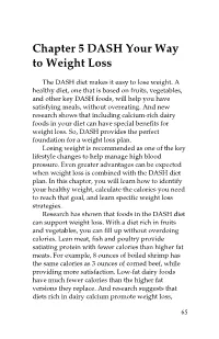 Chapter 5 DASH Your Way to Weight Loss