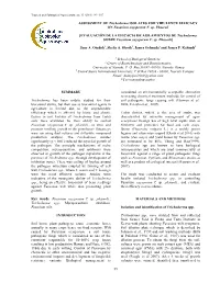 Evaluation of Trichoderma Isolates for Virulence