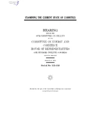 Examining the Current State of Cosmetics