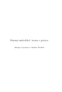 Sistemi Embedded: Teoria E Pratica