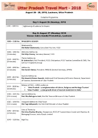 Tentative Programme