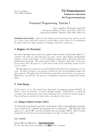 TU Kaiserslautern Functional Programming